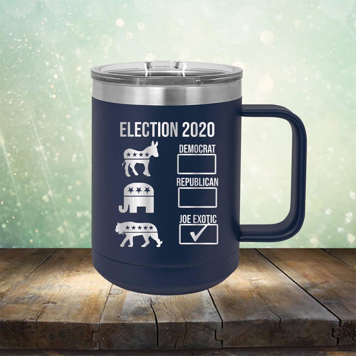 Joe Exotic Election 2020 - Laser Etched Tumbler Mug