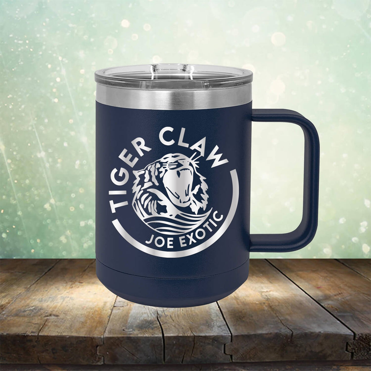 Tiger Claw Joe Exotic - Laser Etched Tumbler Mug