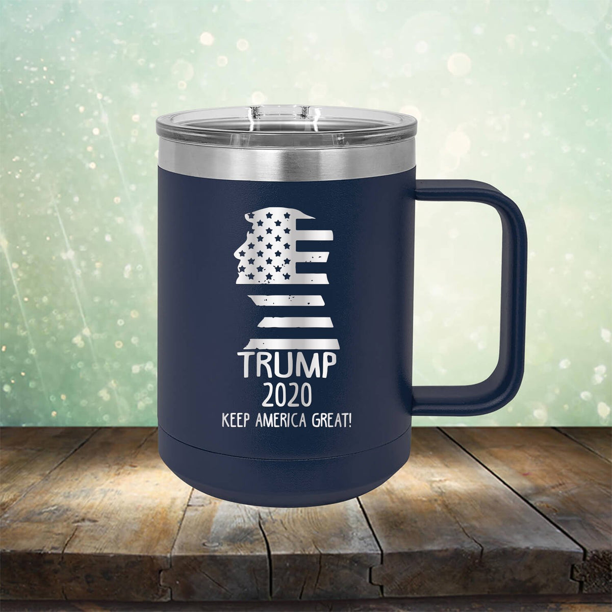 Trump 2020 Keep America Great - Laser Etched Tumbler Mug