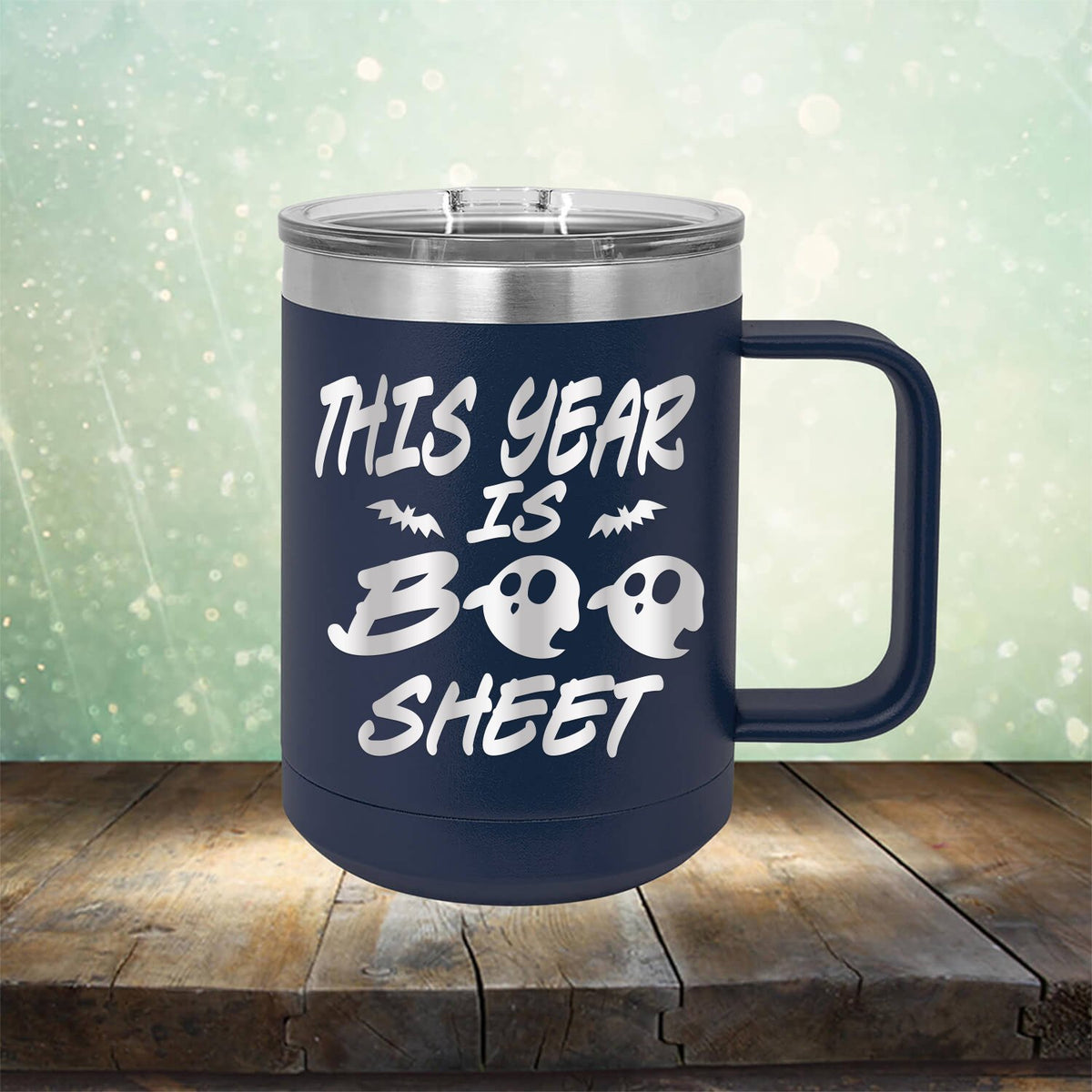 This Year is Boo Sheet - Laser Etched Tumbler Mug