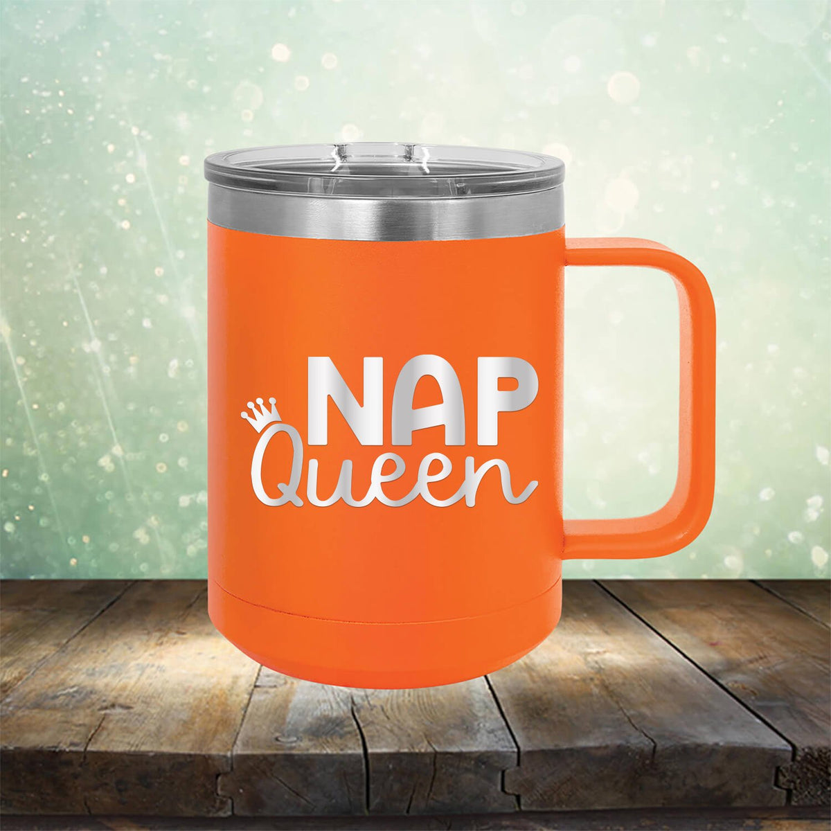 Nap Queen - Laser Etched Tumbler Mug