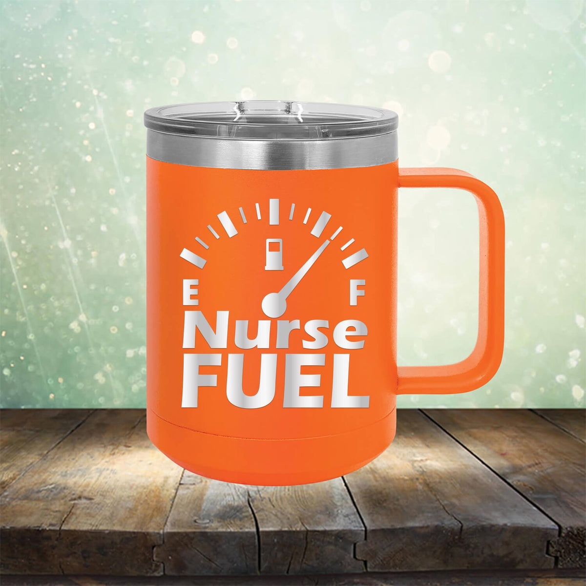 Nurse Fuel - Laser Etched Tumbler Mug