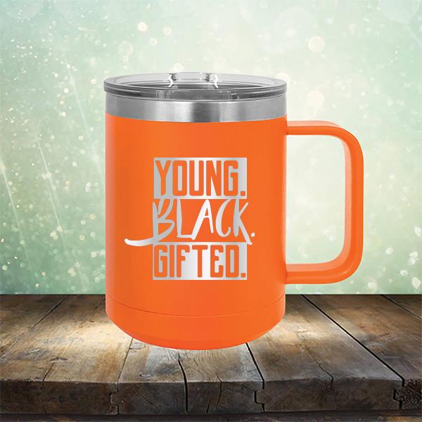 Young Black Gifted - Laser Etched Tumbler Mug