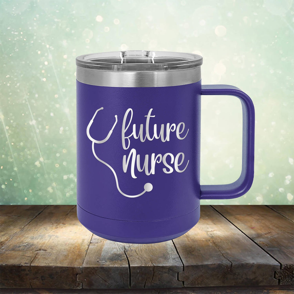 Future Nurse with Stethoscope