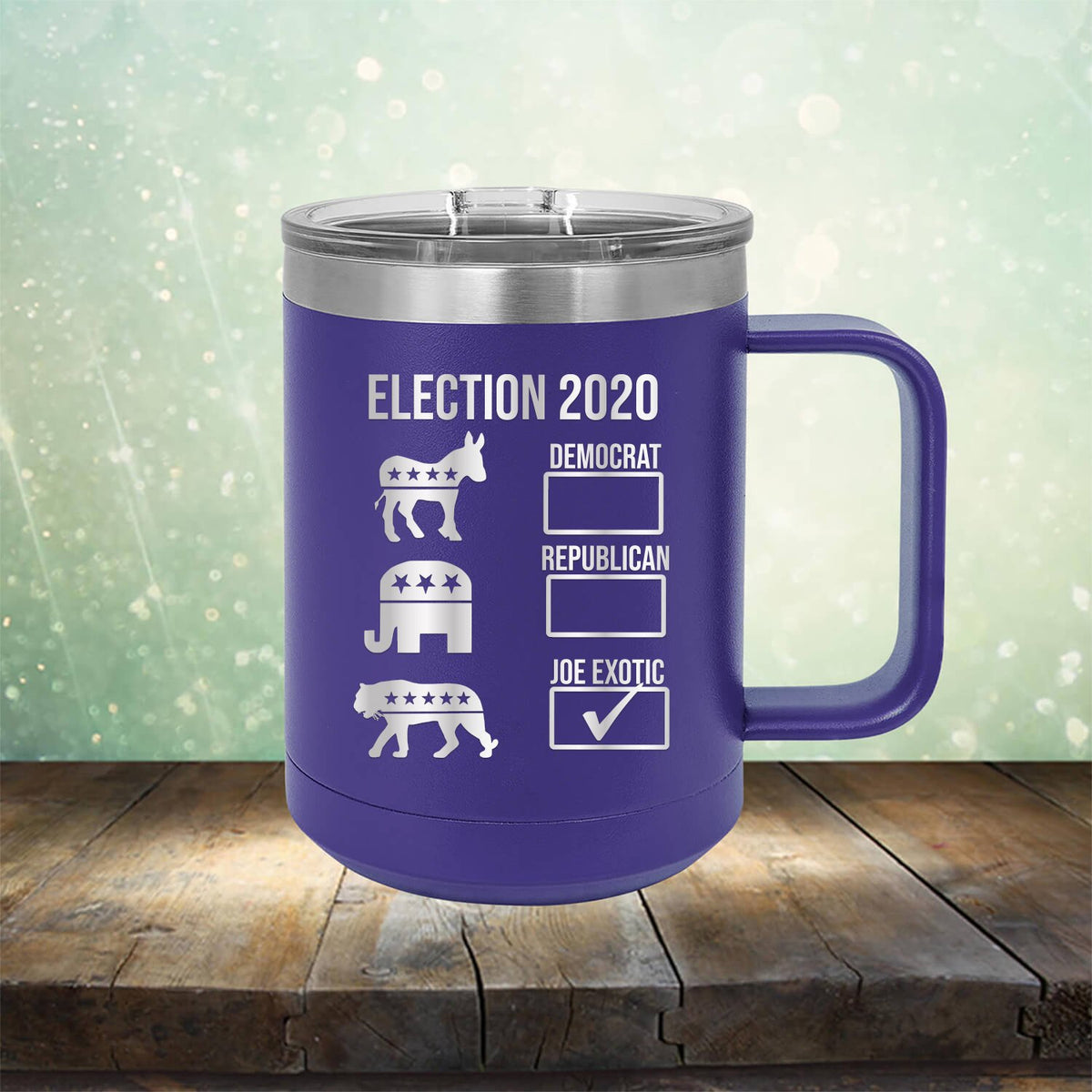 Joe Exotic Election 2020 - Laser Etched Tumbler Mug