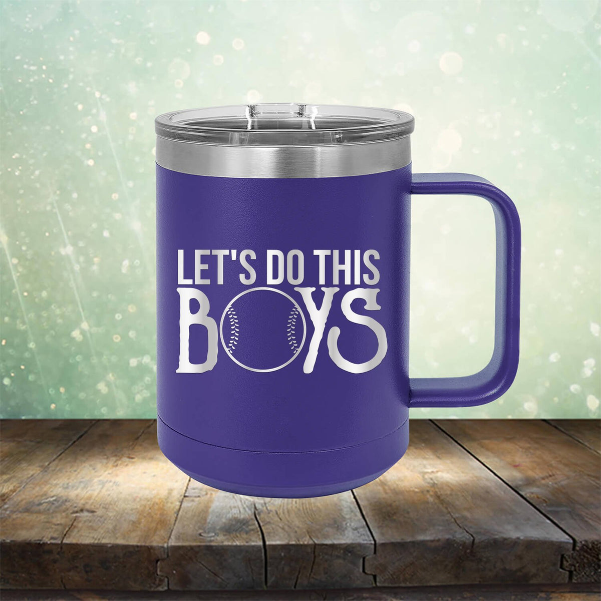 Lets Do This Boys - Laser Etched Tumbler Mug