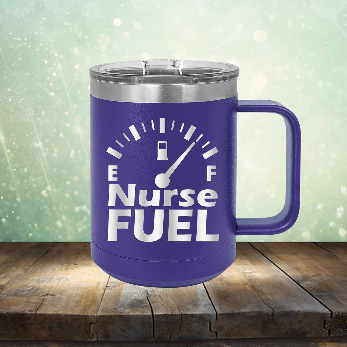 Nurse Fuel - Laser Etched Tumbler Mug