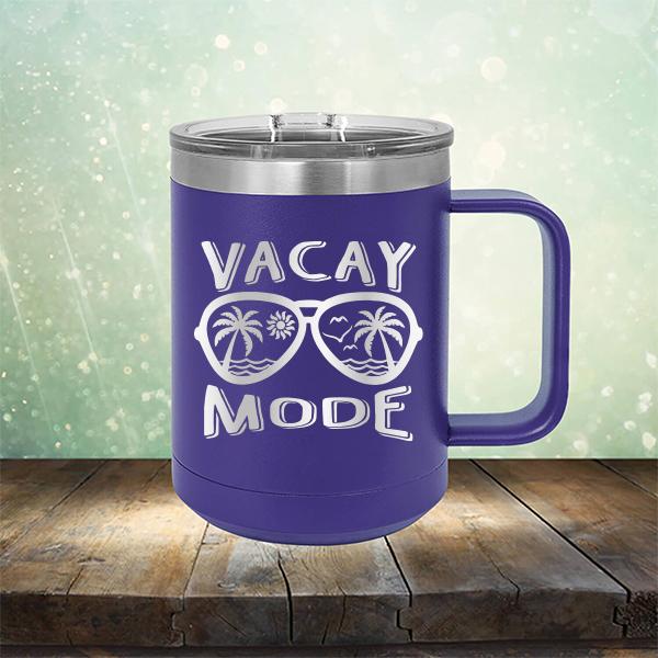 Beach Vacay Mode - Laser Etched Tumbler Mug