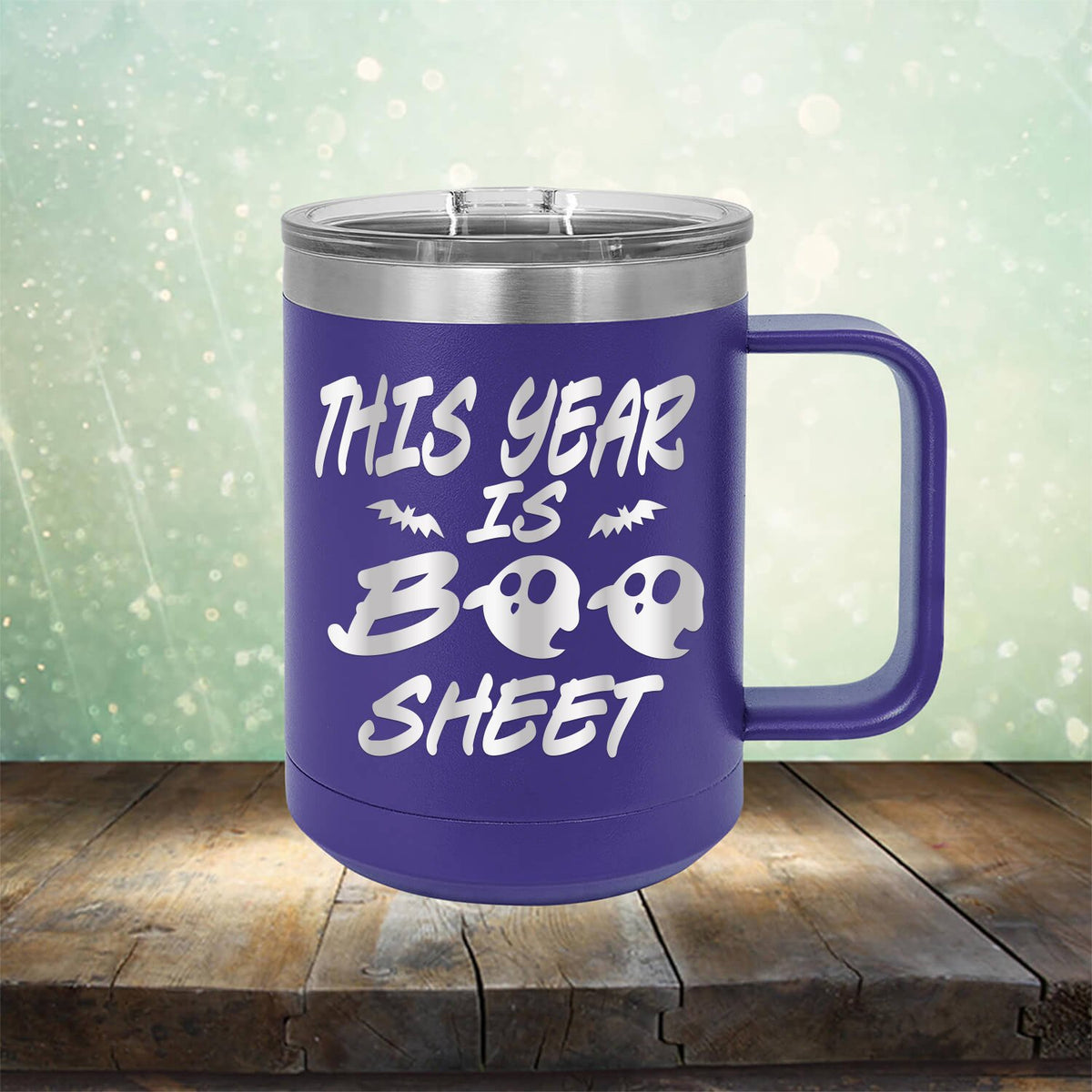 This Year is Boo Sheet - Laser Etched Tumbler Mug