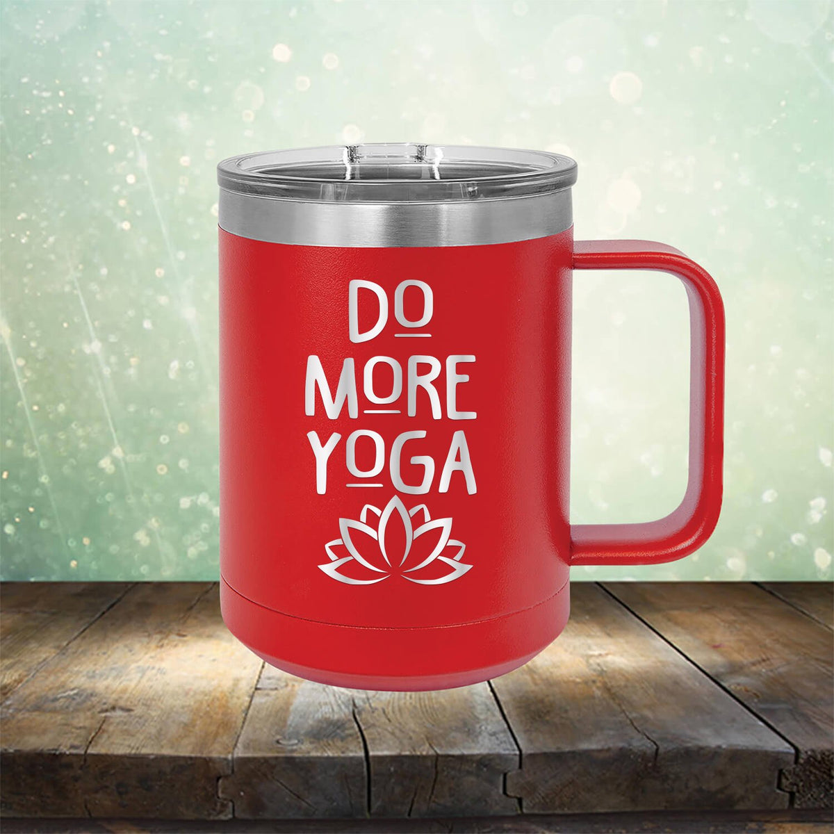 Do More Yoga - Laser Etched Tumbler Mug