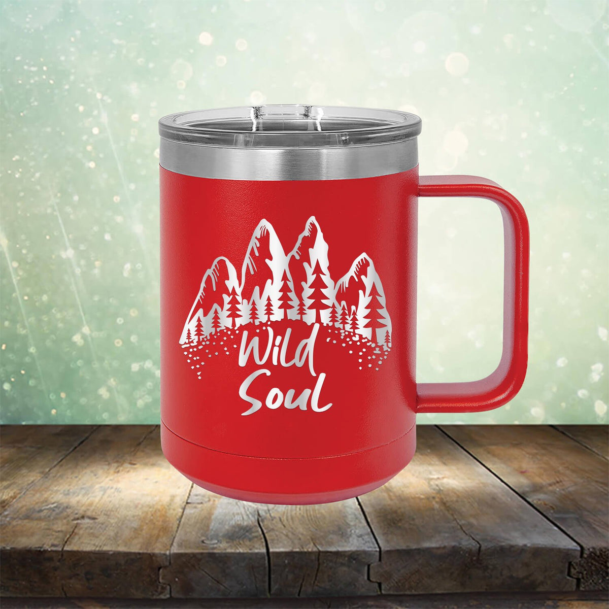 Mountain Wild Soul - Laser Etched Tumbler Mug