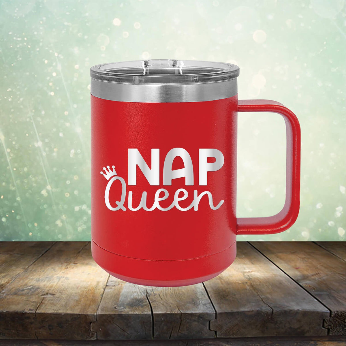 Nap Queen - Laser Etched Tumbler Mug
