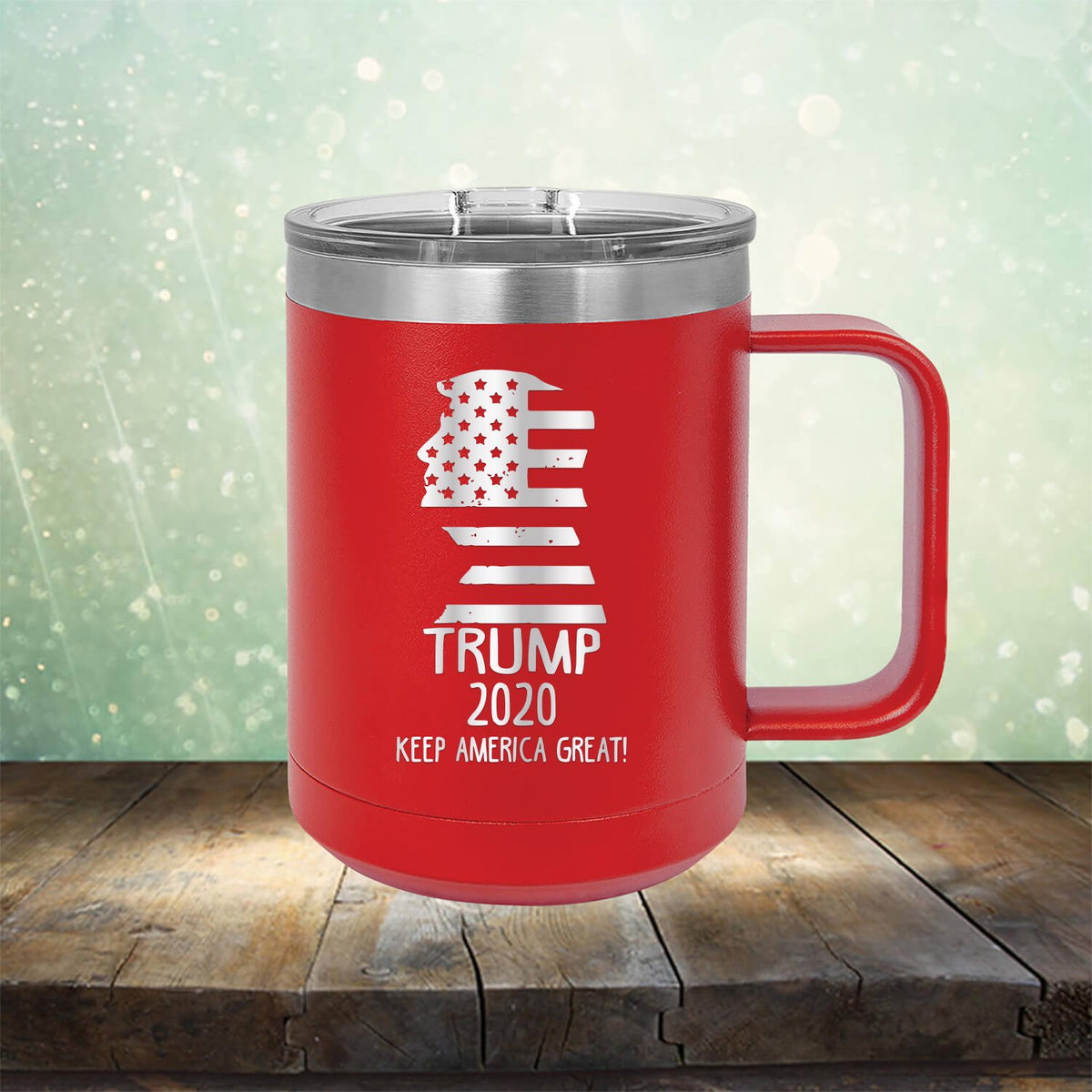 Trump 2020 Keep America Great - Laser Etched Tumbler Mug