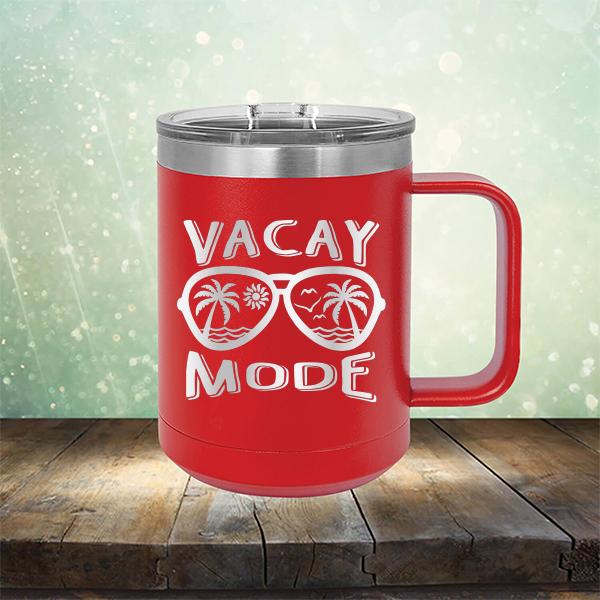 Beach Vacay Mode - Laser Etched Tumbler Mug