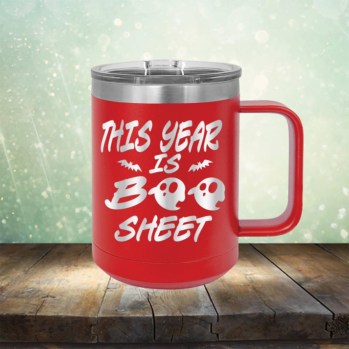 This Year is Boo Sheet - Laser Etched Tumbler Mug
