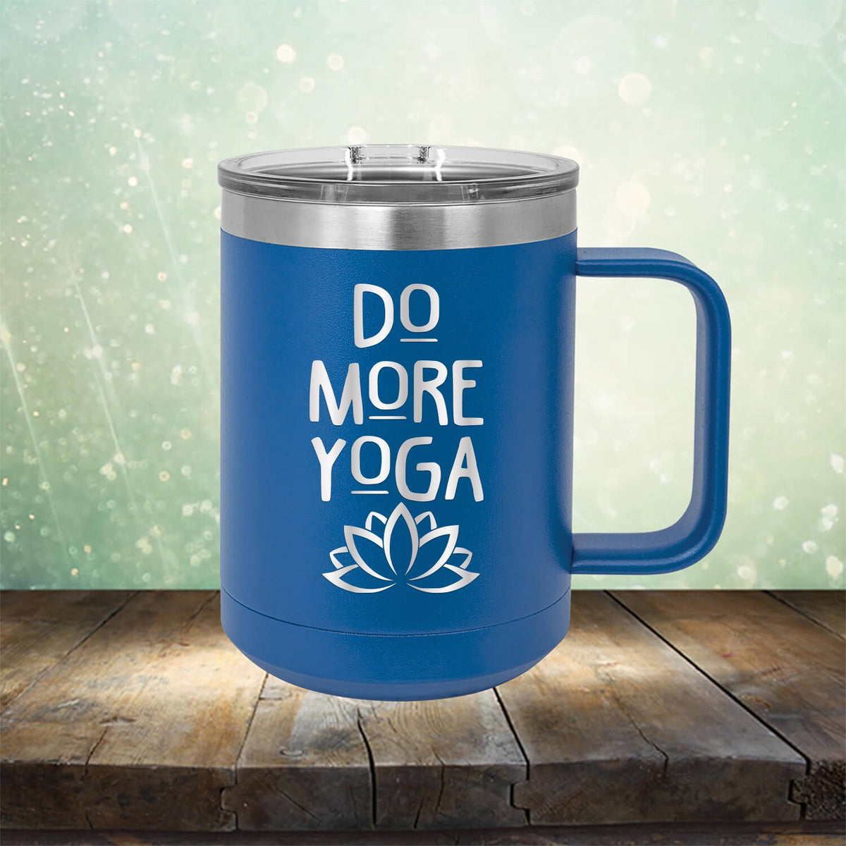 Do More Yoga - Laser Etched Tumbler Mug