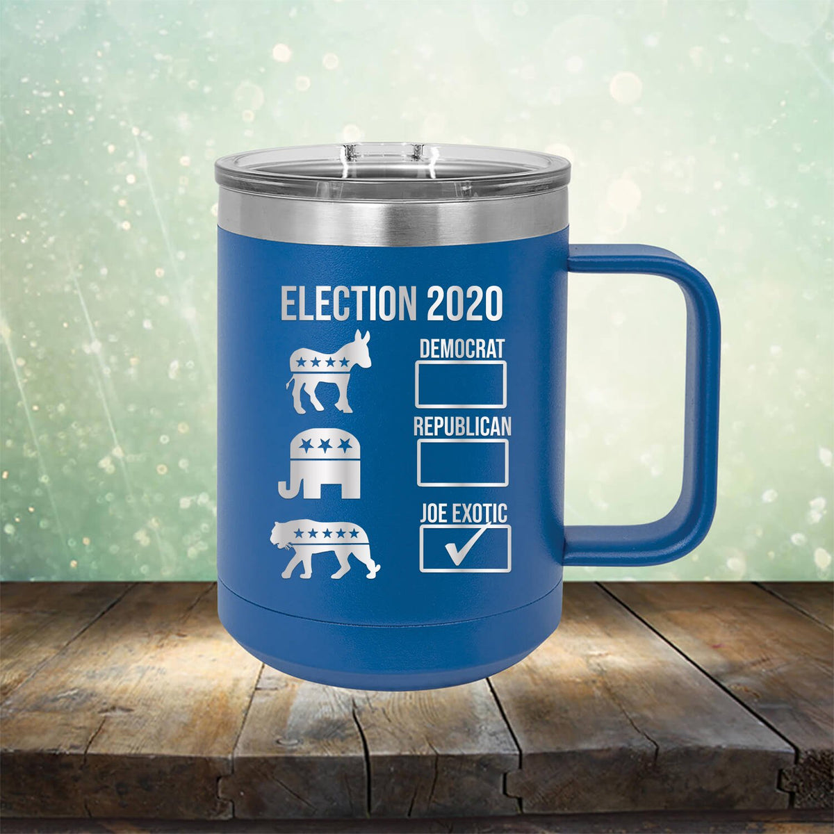 Joe Exotic Election 2020 - Laser Etched Tumbler Mug