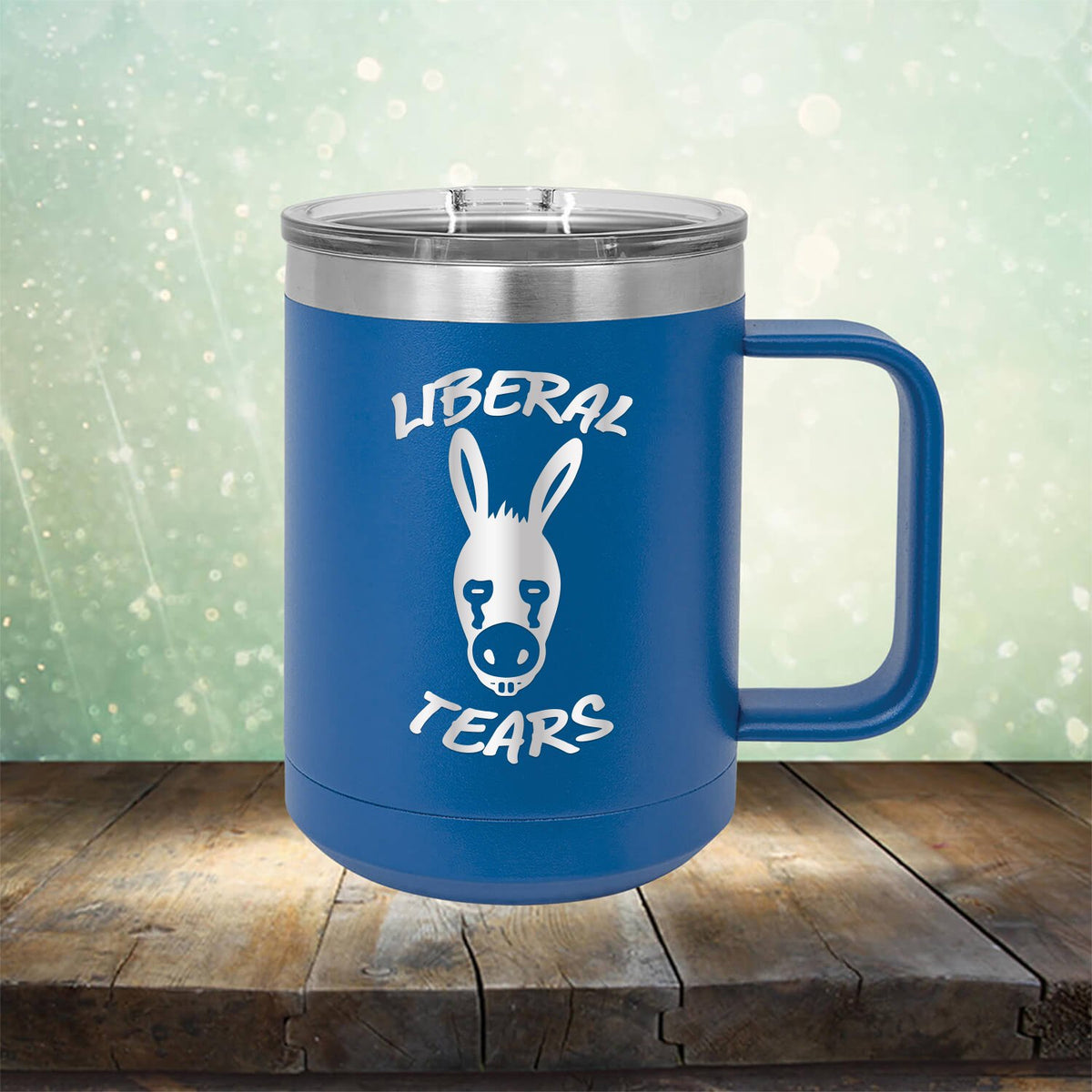 Liberal Tears Donkey - Laser Etched Tumbler Mug