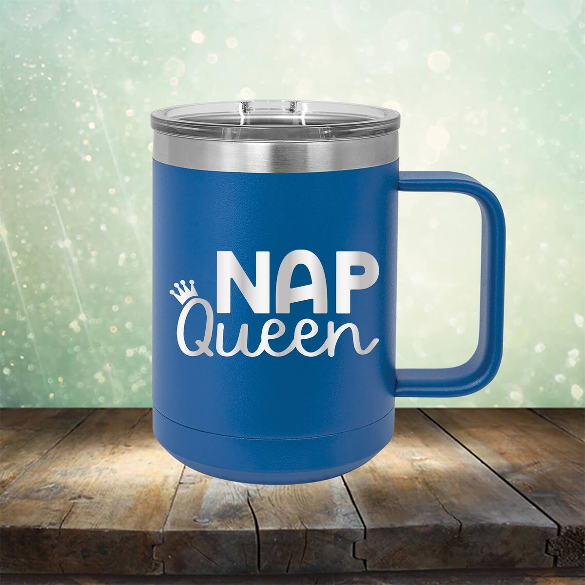 Nap Queen - Laser Etched Tumbler Mug