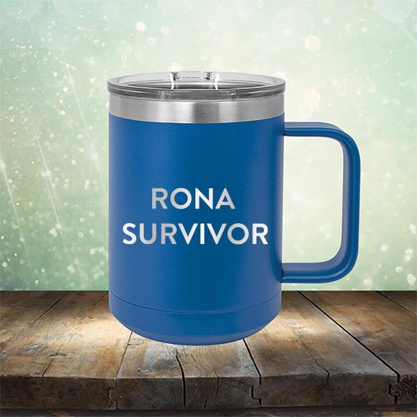 Rona Survivor - Laser Etched Tumbler Mug