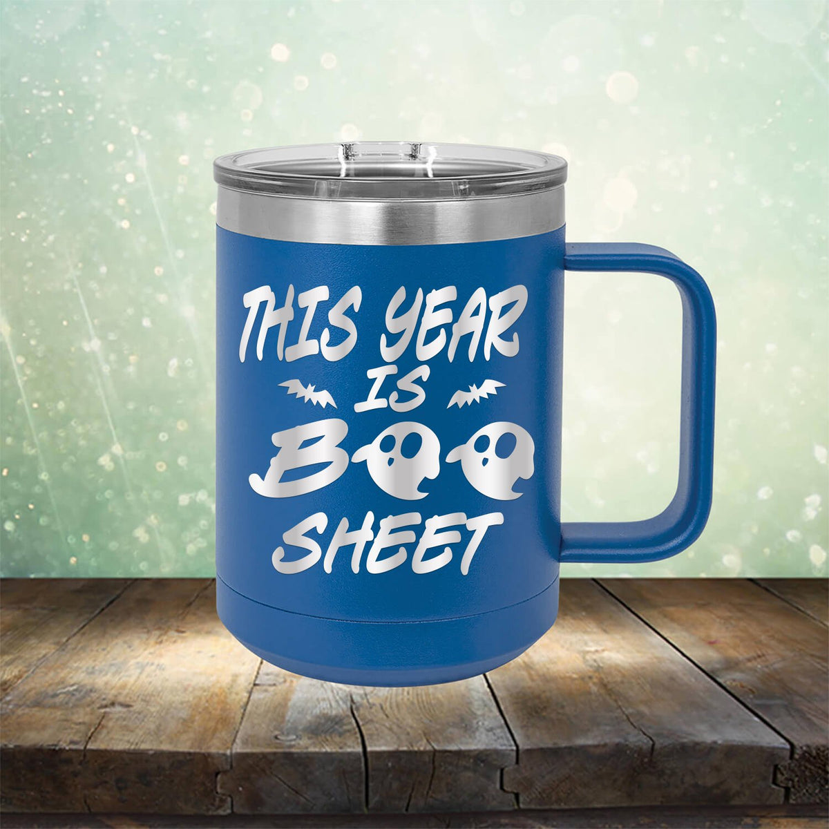 This Year is Boo Sheet - Laser Etched Tumbler Mug