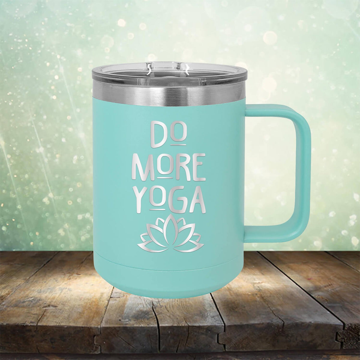 Do More Yoga - Laser Etched Tumbler Mug