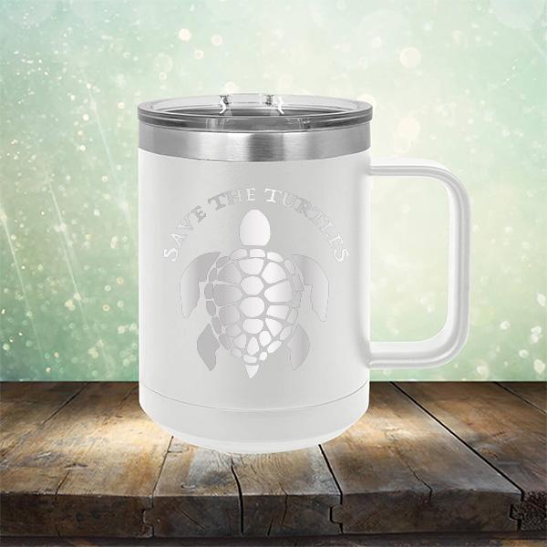 Save The Turtles - Laser Etched Tumbler Mug