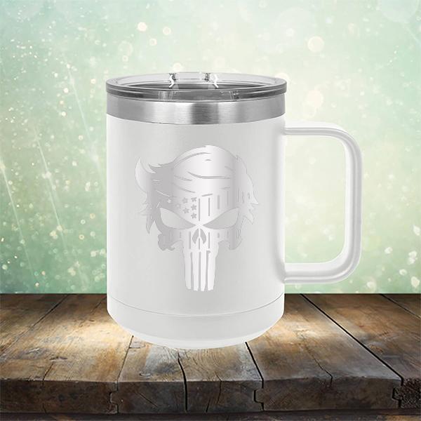 Donald Trump Punisher - Laser Etched Tumbler Mug