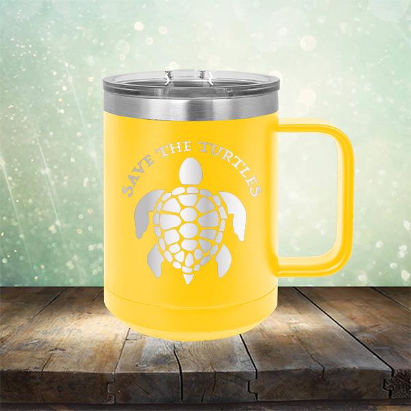 Save The Turtles - Laser Etched Tumbler Mug