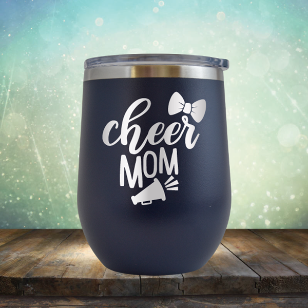 Cheer Mom - Stemless Wine Cup