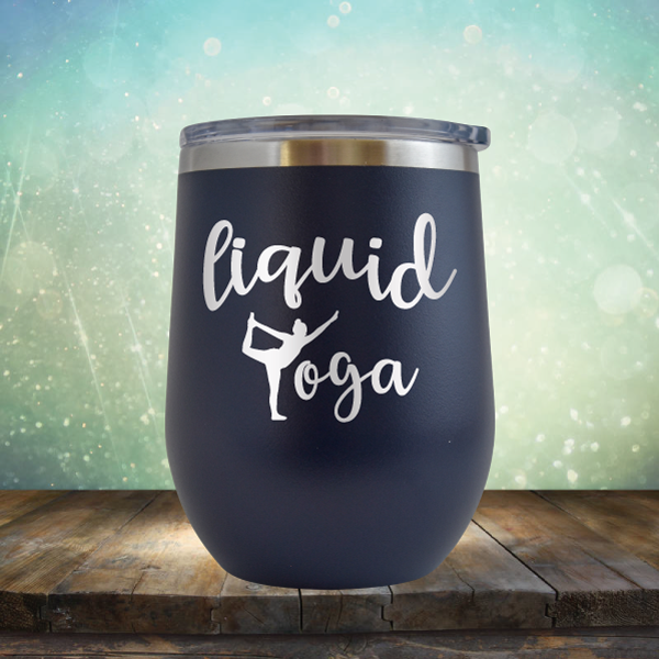 Liquid Yoga - Stemless Wine Cup