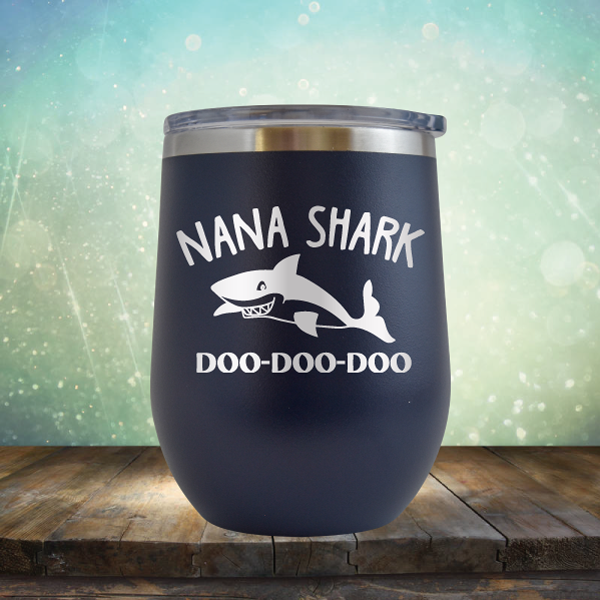 Nana Shark - Stemless Wine Cup