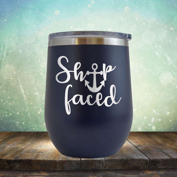 Ship Faced - Stemless Wine Cup