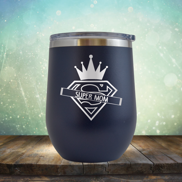 Super Mom - Stemless Wine Cup