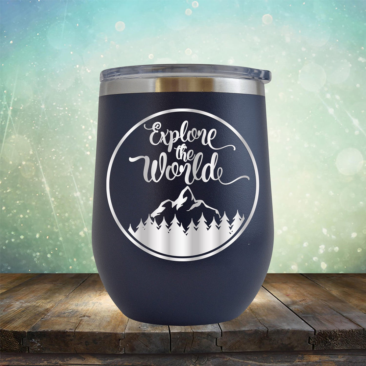 Explore The World - Wine Tumbler