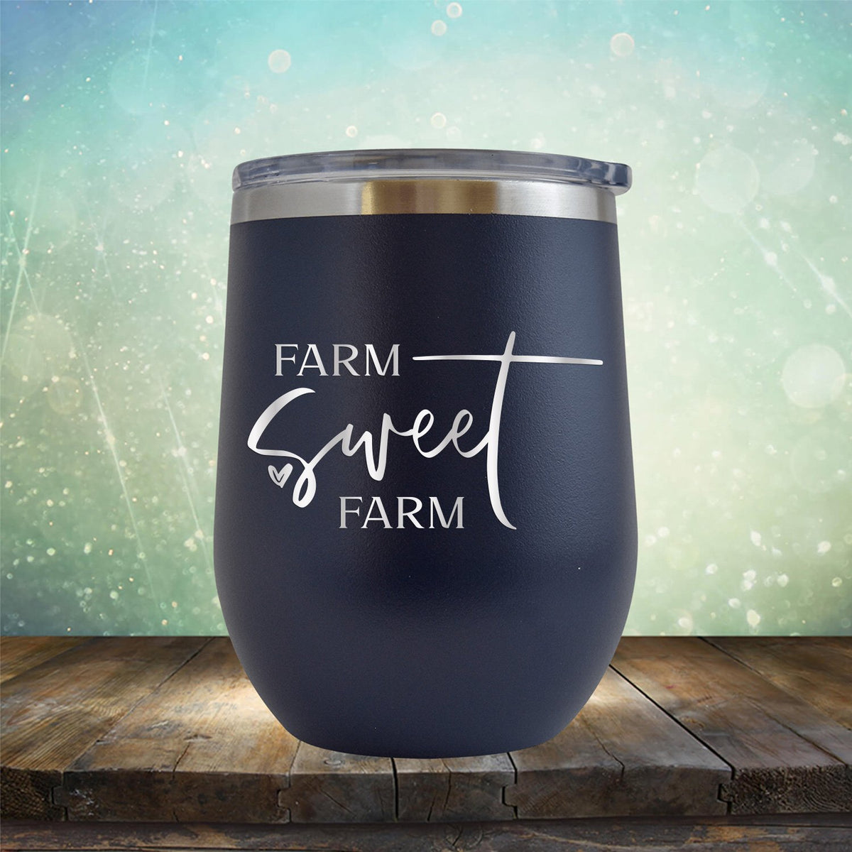 Farm Sweet Farm - Stemless Wine Cup