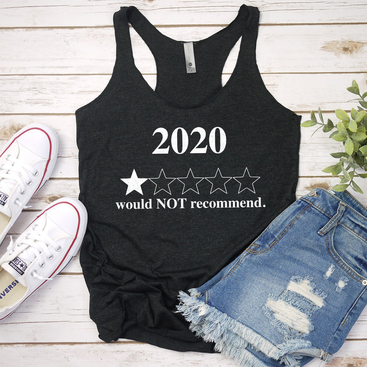 2020 Would Not Recommend - Tank Top Racerback