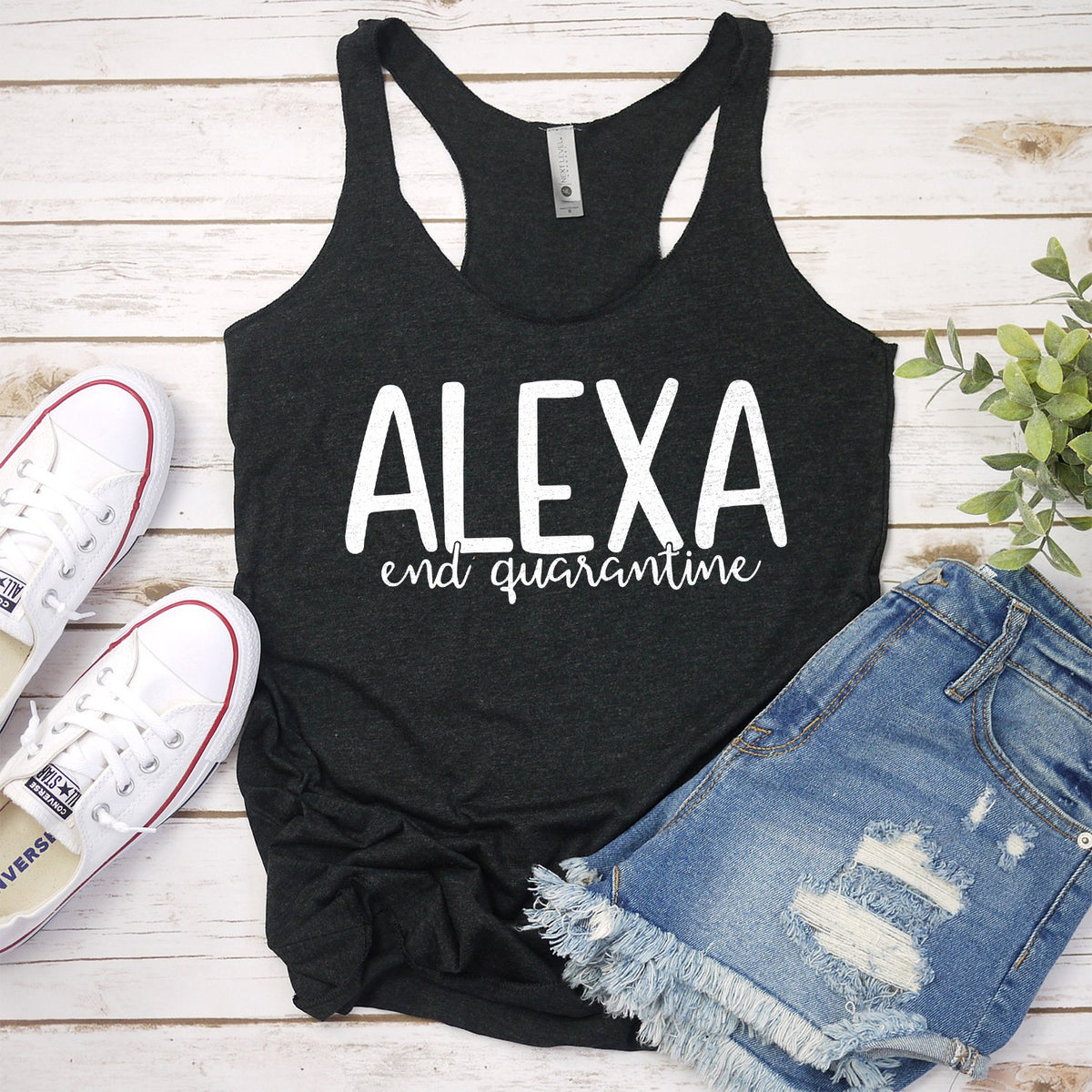 Alexa End Quarantine - Tank Top Racerback