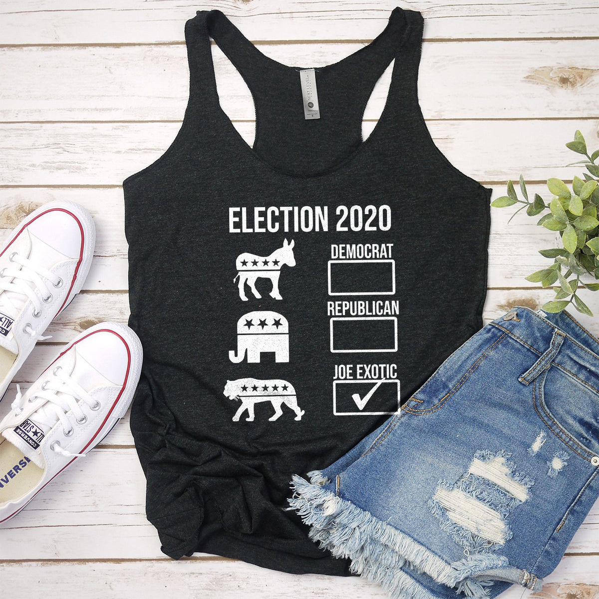 Joe Exotic Election 2020 - Tank Top Racerback