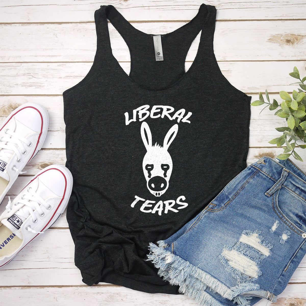 Liberal Tears Donkey - Tank Top Racerback