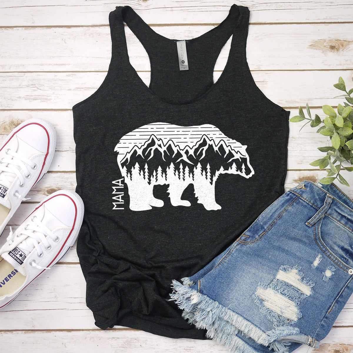 Mama Bear Adventure - Tank Top Racerback