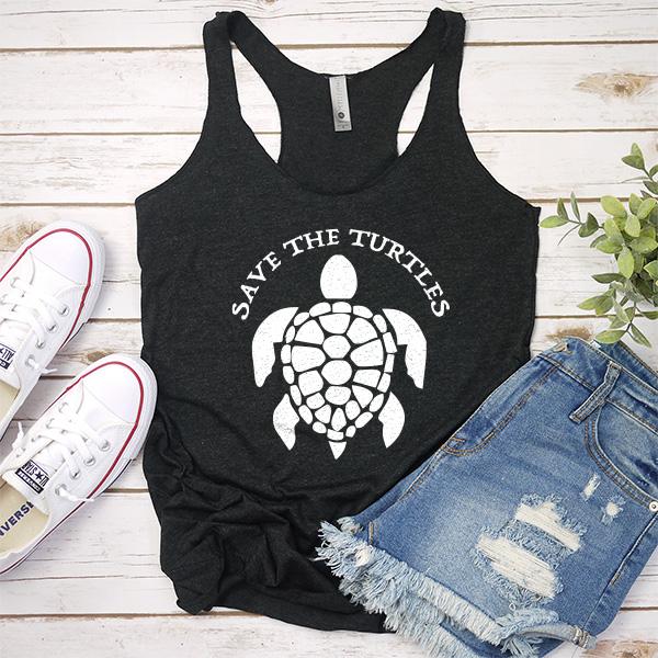 Save The Turtles - Tank Top Racerback