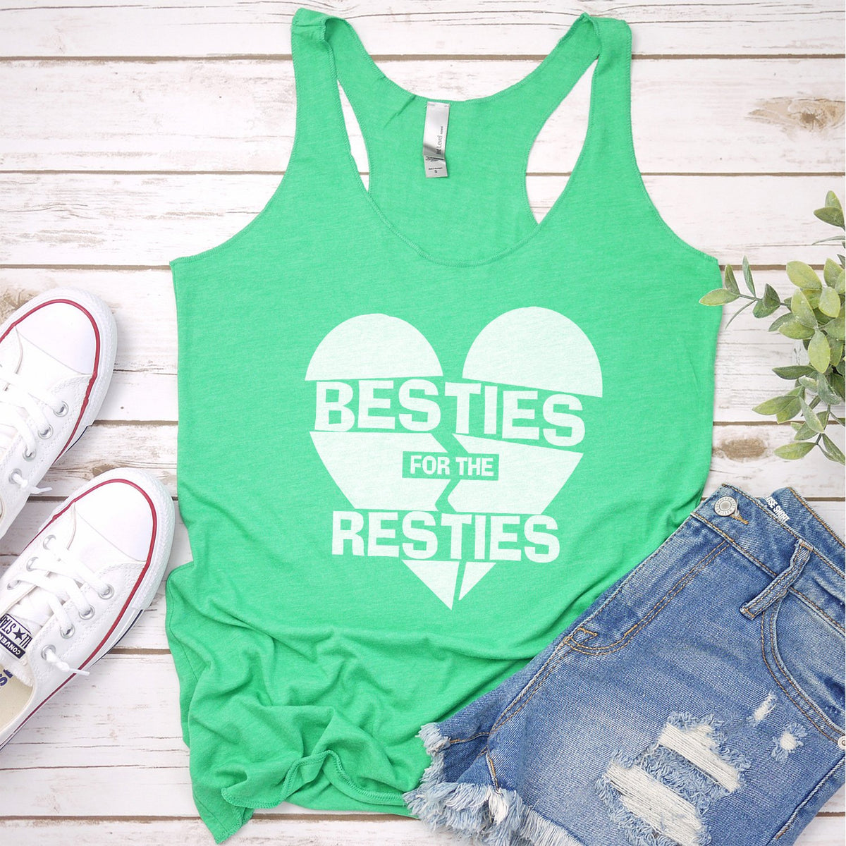 Besties For The Resties - Tank Top Racerback
