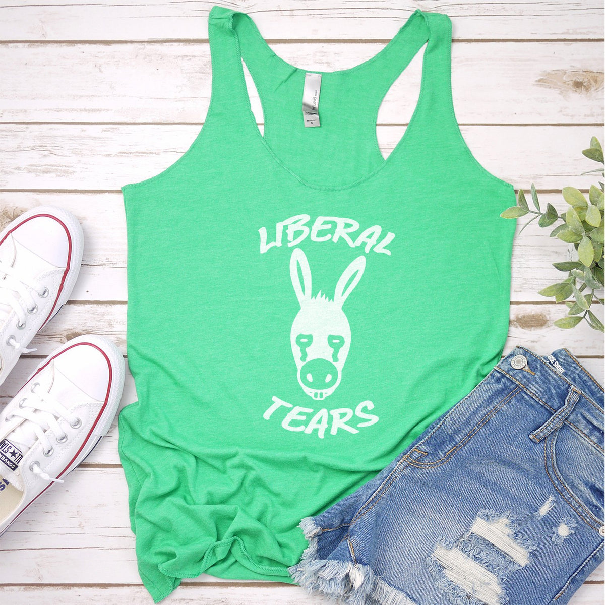 Liberal Tears Donkey - Tank Top Racerback