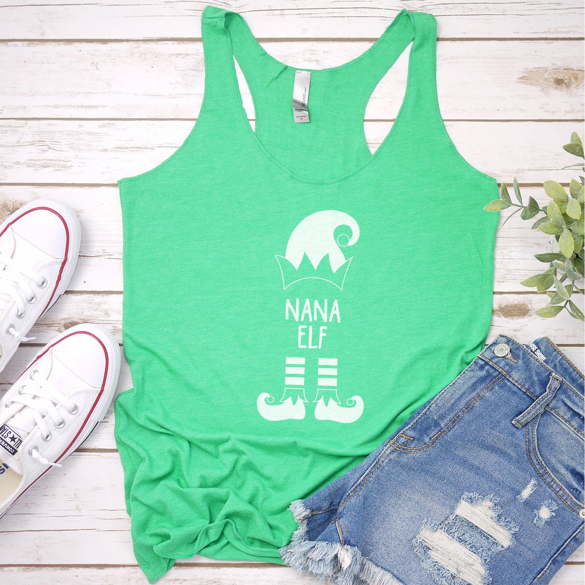 Nana Elf - Tank Top Racerback