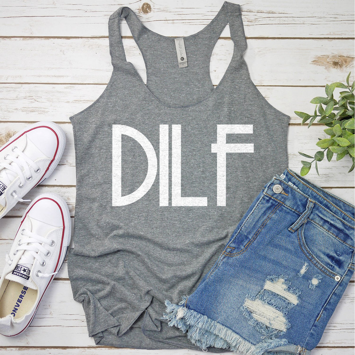 DILF - Tank Top Racerback