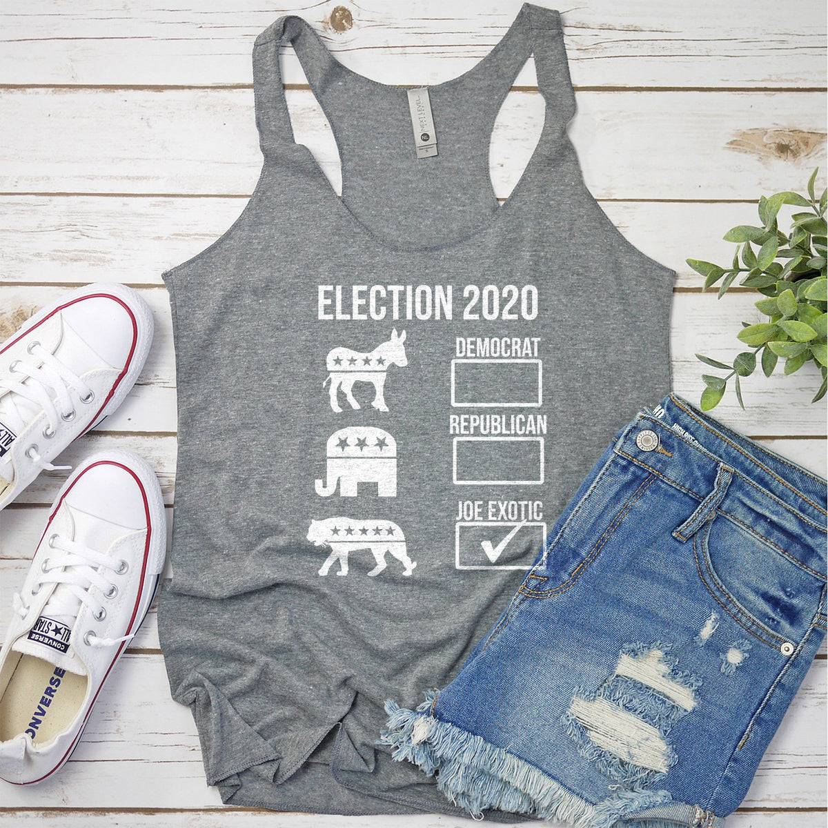 Joe Exotic Election 2020 - Tank Top Racerback