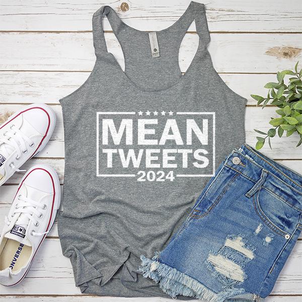 Mean Tweets 2024 - Tank Top Racerback