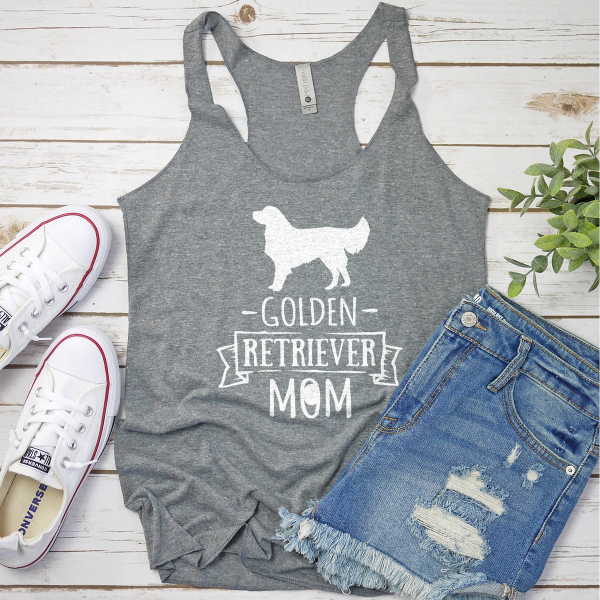 Golden Retriever Mom - Tank Top Racerback