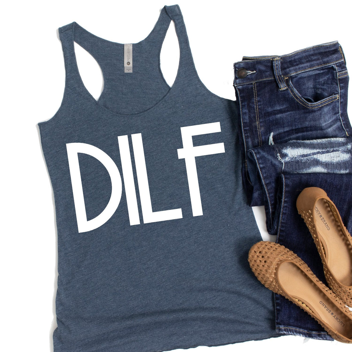 DILF - Tank Top Racerback